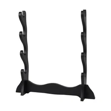 DERAYEE Sword Hanger, Wooden Sword Stand, Storage, Sword Stand, Wooden Sword, Wo