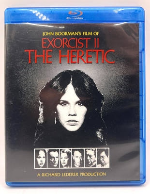 EXORCIST II THE HERETIC Blu-ray 70s Horror Linda Blair Richard Burton