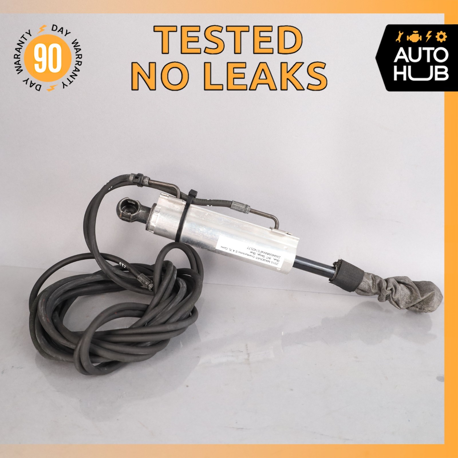 10-19 Maserati GranTurismo M145 Left Side Top Hydraulic Lift Cylinder OEM 47k