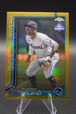 2025 Topps Pro Debut - Chrome Yoffry Solano #PDC-26 True Gold Refractor /50 RC