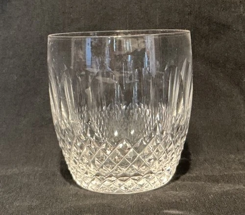 Vintage Waterford Cut Crystal Colleen Old Fashioned Whiskey Rocks Glass 9oz