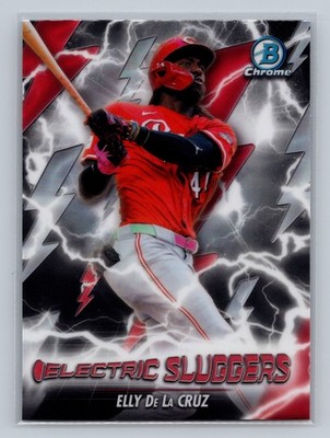 2026 Bowman #ES-9 Elly De La Cruz Electric Sluggers
