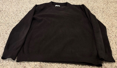 NN07 No Nationality Knut Cotton Sweater Brown Mens Size Medium Crew Neck Knit