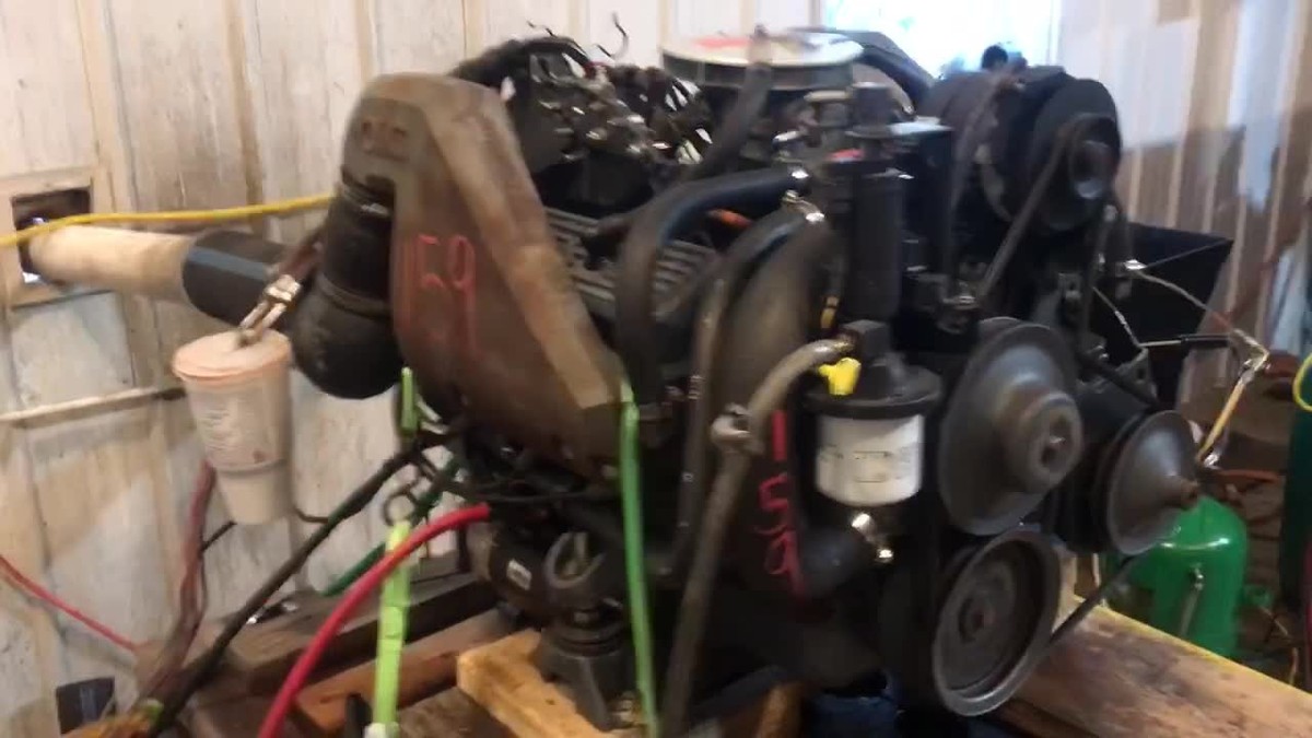 OMC Cobra 4.3 L 262 V6 Boat Marine Engine NO SALT Drop In Ready
