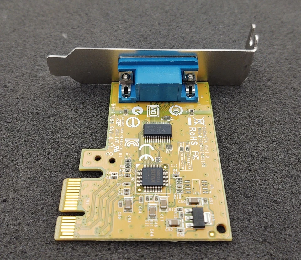 Lot of 34 Dell 0NT0HM 1 Port Serial RS232 Desktop PCIe Card Low Profile NT0HM - Image 4 of 4