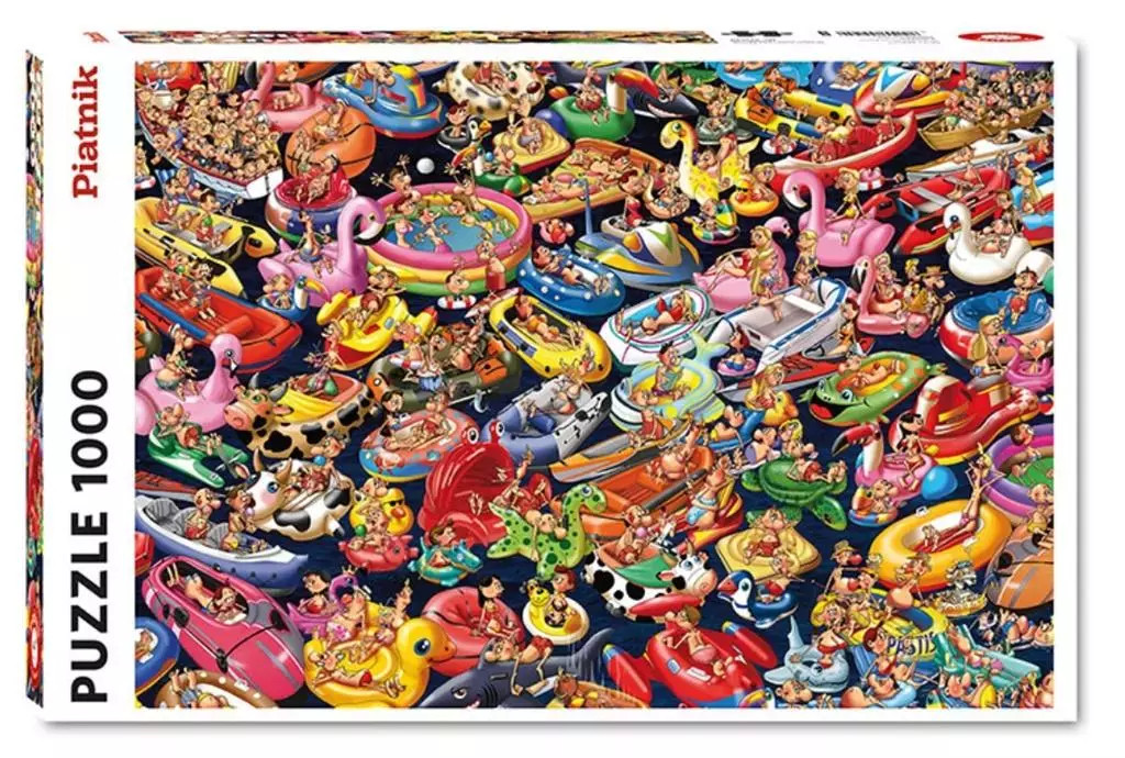 9001890551949 Puzzle 1000 - Ruyer Pontony PIATNIK Piatnik 6190₽