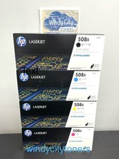 HP 508X Complete High Yield Toner Set BCYM for HP LJ M552/M553/M577 Genuine New