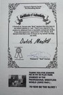 “DIRTY” DUTCH MANTELL HAND SIGNED 8.5x11” WRESTLING PHOTO W/COA! WWF WCW NWA CWF — photo 4
