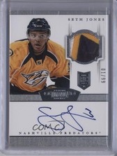 2013-14 Panini Dominion Rookie Patch Auto 1/99 Seth Jones #204 Patch Auto 2a8