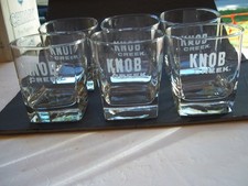 6 KNOB CREEK BOURBON WISKEY GLASSES