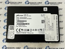 MICRON 256GB 2.5" SATA SSD MTFDDAK256TBN-1AR1ZABHA, Grade A+, SKU 18619