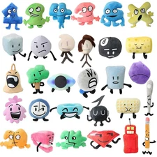 BFDI Battle for Dream Island Plush Cartoon Soft Stuffed Pillow Dolls For Kid Toy