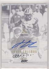 2018 Panini Luminance Rookie Ink Gold 35/99 Lavon Coleman #RI-LAC Auto 2k3