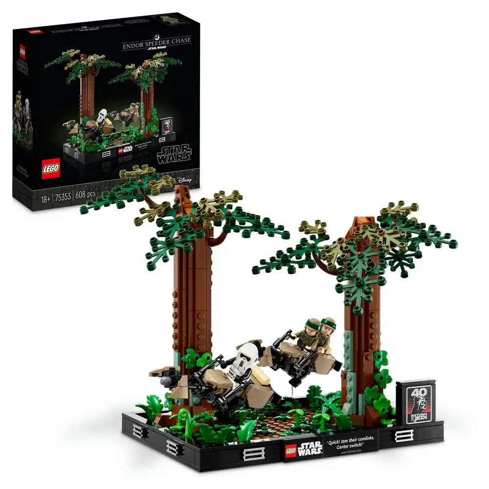 LEGO® Star Wars 75353 Verfolgungsjagd auf Endor™ – Diorama Neu & OVP - Bild 16