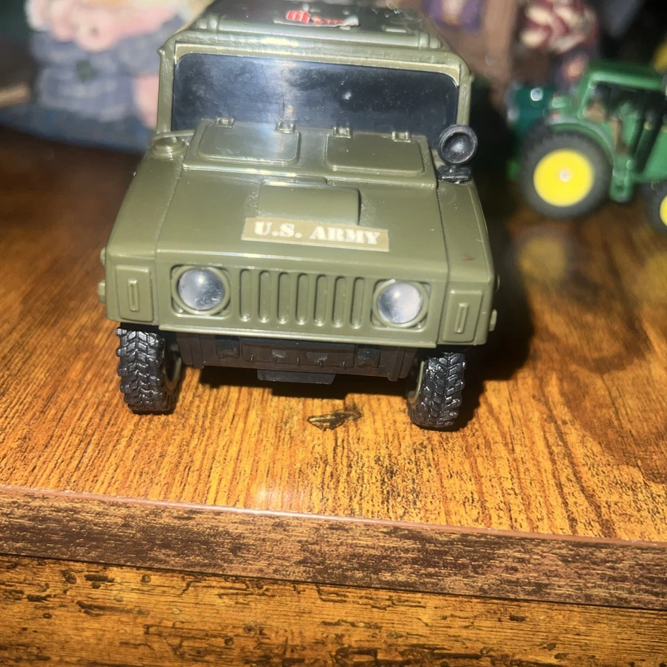 GI Joe MILITAR U.S. Army Hummer HUMVEE GREEN Hace Sonidos, Probado y Funciona Foto 2 de 4