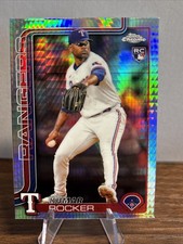 2025 Topps Chrome - Kumar Rocker #73 Prism Refractor (RC)