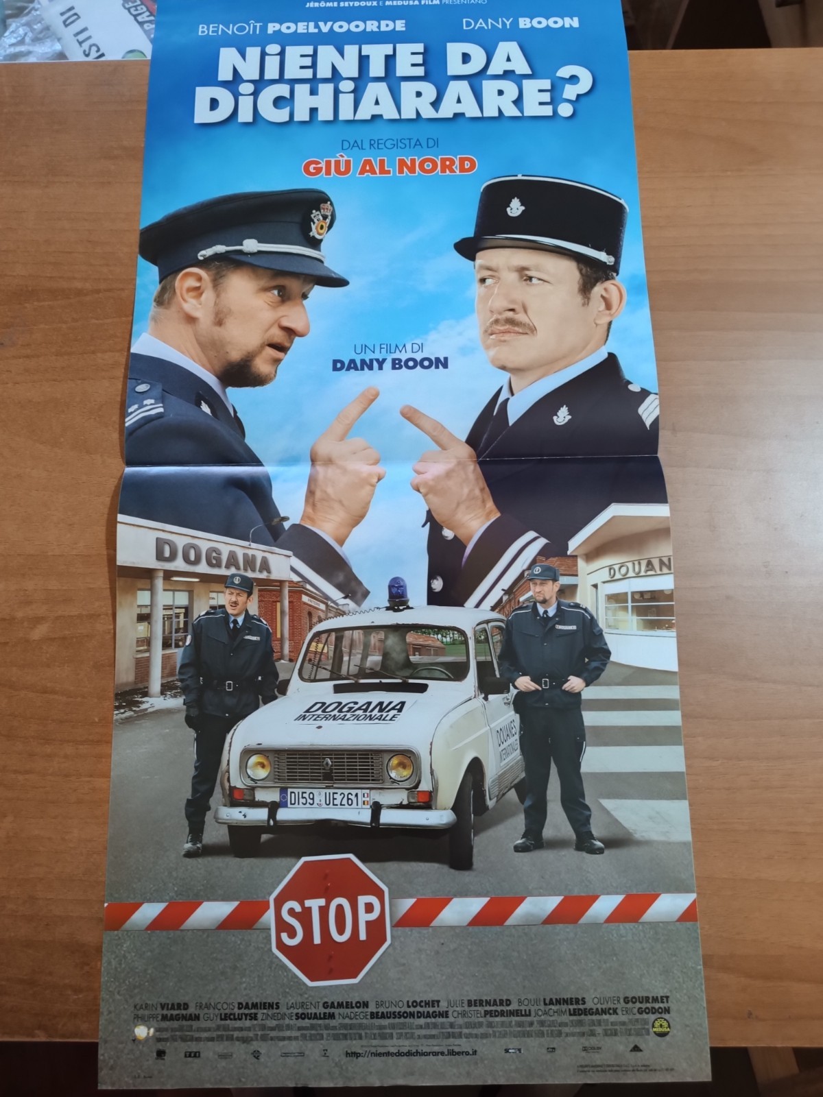 Locandina originale film Niente da dichiarare? (2010) - Regia di Dany Boon