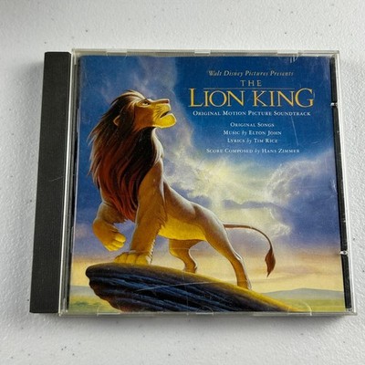 Elton John - The Lion King CD 1994 Original Motion Picture Soundtrack Disney