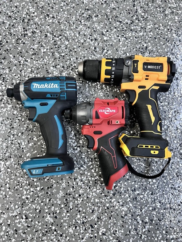 Makita, 20v DeWalt Capable Hammer Drill Milwaukee Compatible 12v,Cordless Drills