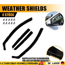 Windabweiser Regenabweiser Windschutz Schwarz für Hyundai Tucson NX4A NX4E 21-25