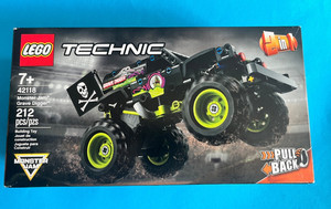 Lego Technic Monster Jam Grave Digger 42118 | eBay