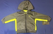 New Nike Baby Dri-Fit Jacket Coat size 12 Months Boy Girl 12m NWT Grey Therma