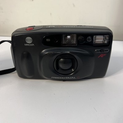Vintage Minolta Freedom Dual C 35mm Point And Shoot Camera Y2K