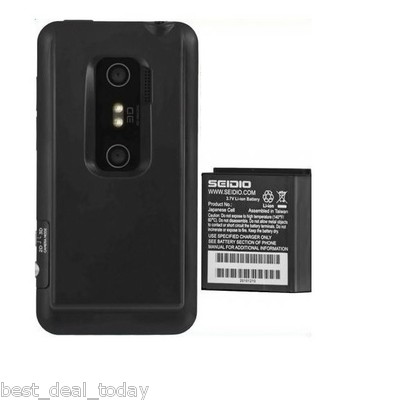 OEM Seidio Super Extended Life Battery With Door For HTC EVO 3D 4000mah Spprint