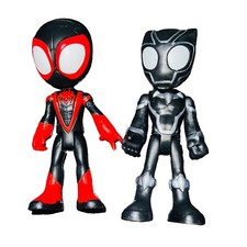 Disney Jr Marvel Spidey And His Amazing Friends 4 Spiderman and Black Panther