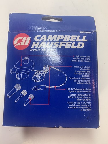 Campbell Hausfeld | Raft / Inflatables | Air Pump | 12 v | NOS - 第 3/10 張圖片