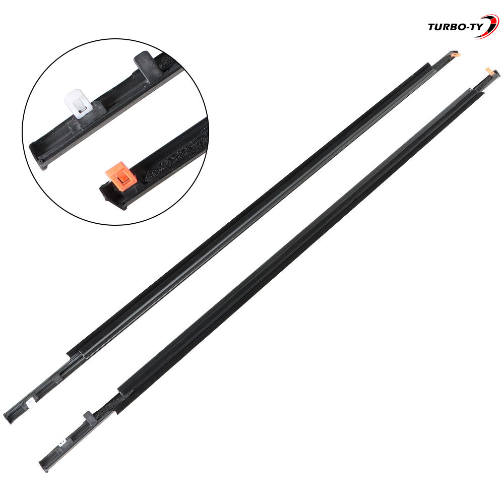 Fit For 07-14 Toyota FJ Cruiser Door Belt Molding Weatherstrip Front & Rear SET
