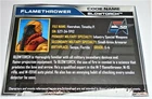 G I JOE File Card I.D. Filecard    2014 Blowtorch V4    50th Anniversary