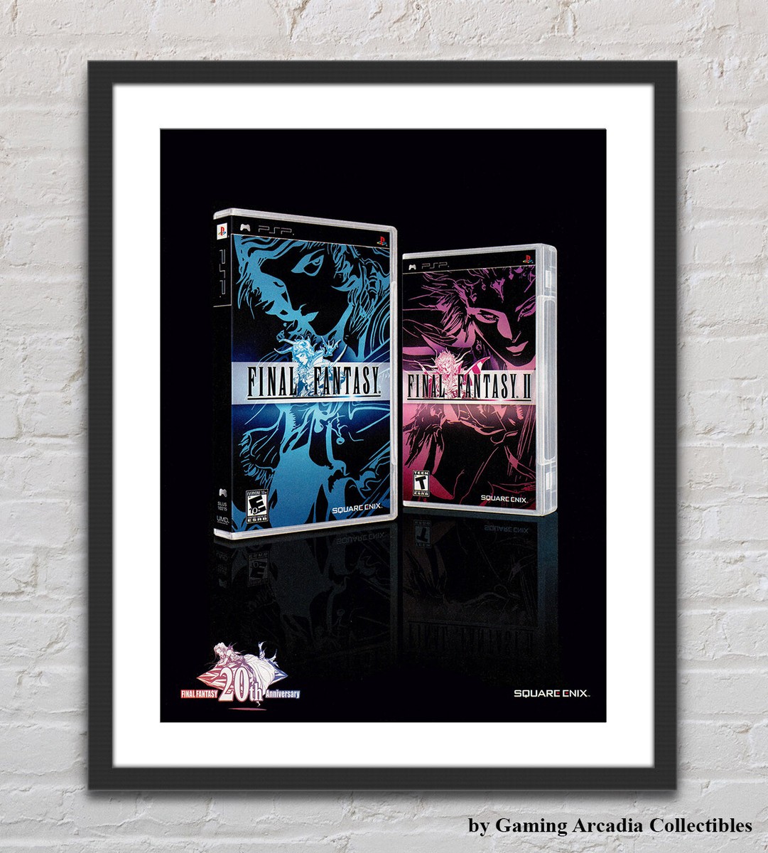 FINAL FANTASY ポスター Poster Original CG visual performance B2 Poster Tida & Yuuna