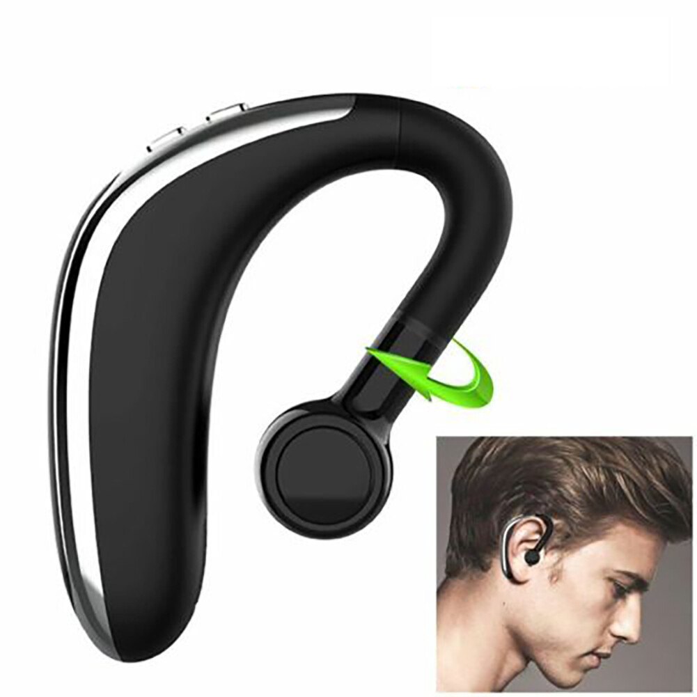 Wireless Bluetooth Headset Driving Sport Earphone with Mic Noise Cancellation