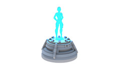 Holoprojector  Sci-Fi LED Terrain  Moonshine Miniatures