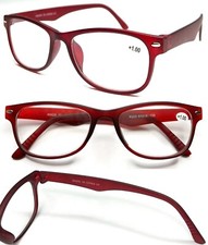 Reading Glasses 0.50~+3.75 Classic Popular 80's Design Plastic Plain Frame R223