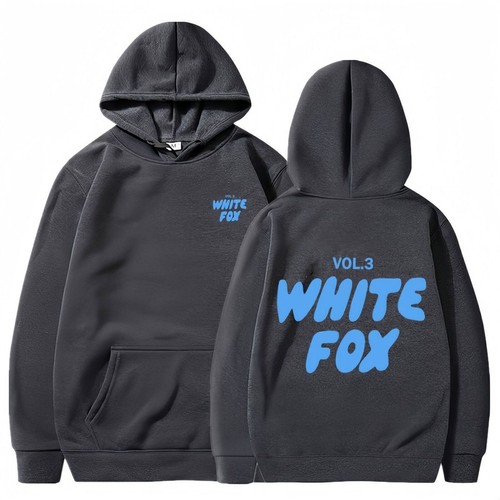 Girls Boys White⭐Black⭐Fox⭐Pocket Hoodies Kids Sweatshirts Casual Pullover Tops@ - Picture 14 of 44