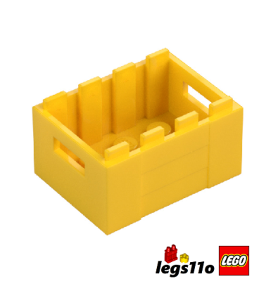 3箱セット　30＆121＆146 LEGO 30150 - NEW Crate Box Container with Handles 3x4 - choose