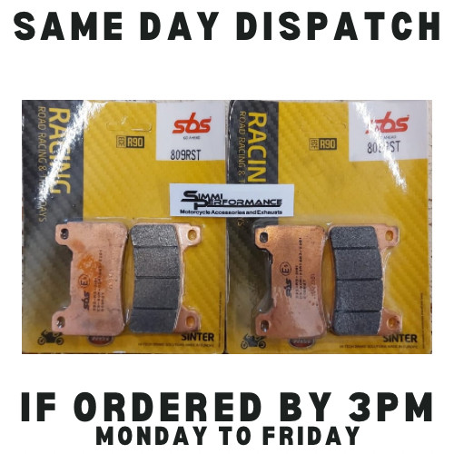 SBS Front Brake Pads Honda VFR 800 X Crossrunner 2015 2016