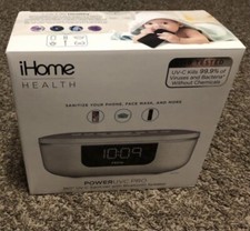 iHome Health Power Uvc Pro, Phone Sanitizer w/ Bluetooth Speaker