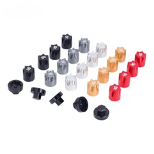 4pcs Wheel Rim Center Cap M4 Nut for 1/10 RC Crawler TRX4 Axial SCX10 D90 Tamiya