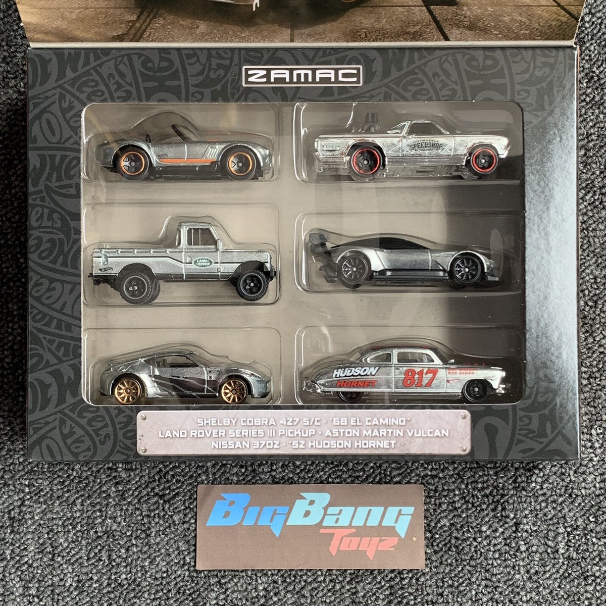 Hot Wheels Zamac Themed 2023 6-Pack (In-Stock) New Multipack Hot Wheels Zamac Themed 2023 6-Pack (In-Stock) New Multipack