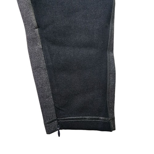 GAP Sculpt Ponte Negro Gris Cremallera Parte Inferior Grueso Legging Contorno, Talla. XL, nuevo con etiquetas - Imagen 6 de 8