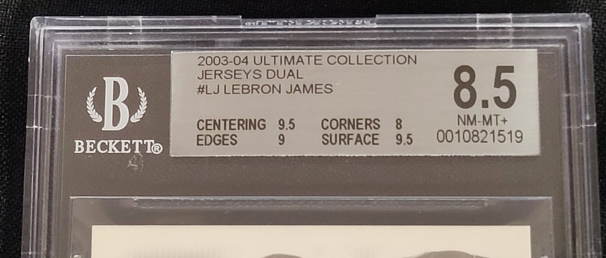 2003-04 Upper Deck Ultimate Collection - Dual Game Jersey