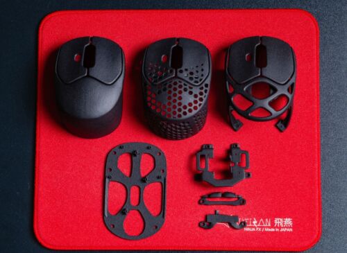 32g Gaming Mouse Logitech Superlight Mod Fingertip Grip G Pro X Custom Shell - Afbeelding 1 van 13