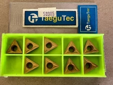 9 PCS TAEGUTEC INSERT TCMT32.52 M40 MADE IN KOREA