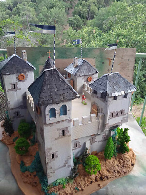 CHATEAU FORT ECH 1/32 CONVIENT 1/24 VEGETATION CARTONAGES