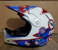 Kali Protectives Avatar Flipper Full Face Composite MTB Bike Helmet Red/Wht/Blue