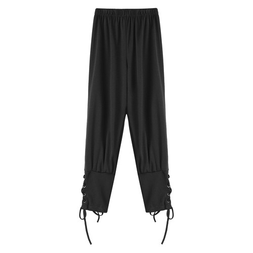 Boys Medieval Pirates Pants Elastic Waistband Tie Ankle Legging Long Trousers - Picture 67 of 77