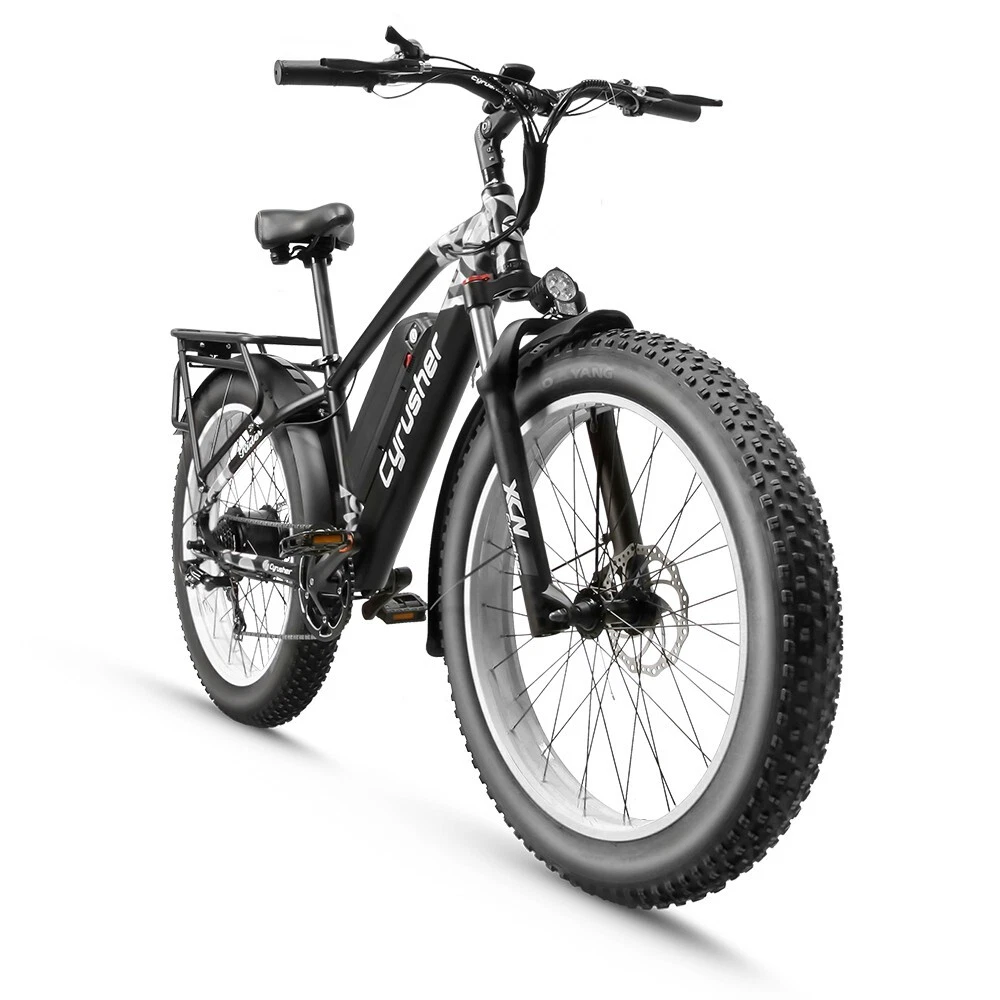 Cyrusher Electric Bike 750W 48V 16AH All Terrain Mountain E Bike